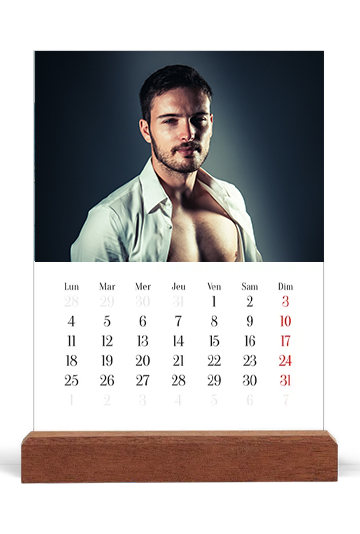 Calendrier support bois Calendriers